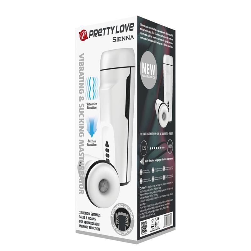 PRETTY LOVE - VIBRIERENDER MÄNNLICHER MASTURBATOR SIENNA. STIMME UND STIMULIERENDE WELLEN