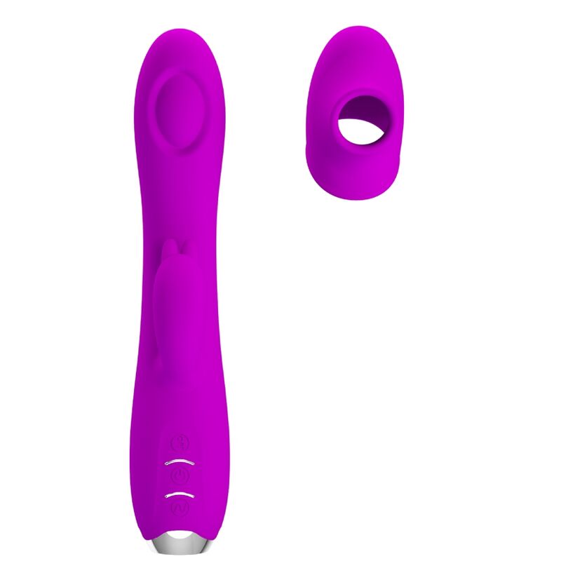 PRETTY LOVE - REGINA VIBRATOR - WIEDERAUFLADBAR STIMULIERENDE WELLEN LILA