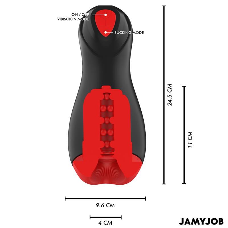 JAMYJOB - CORE-X AUTOMATISCHER MASTURBATOR 5 MODI STIMULIERENDE WELLEN UND VIBRATION