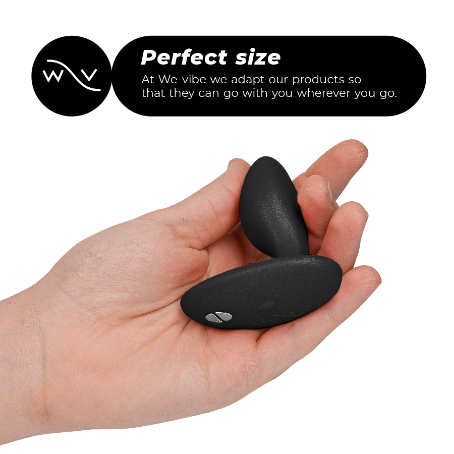 WE-VIBE - VECTOR+ SCHWARZES PROSTATAMASSAGER
